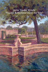 Vizcaya Reflections Under the Tree painting